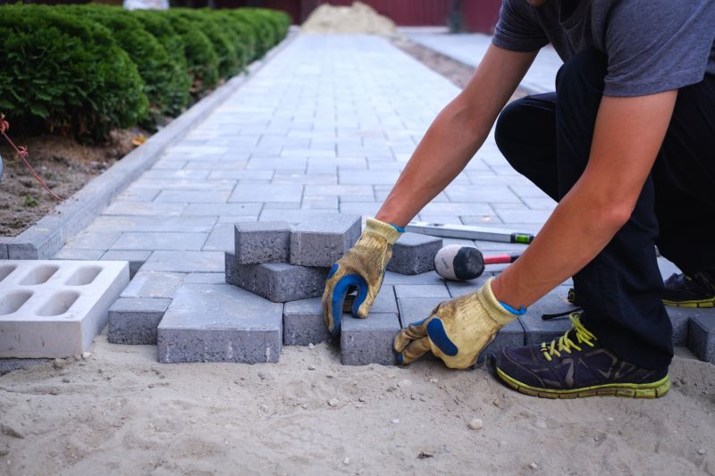 Sidewalk Pavers Installation in Fairfield County, CT