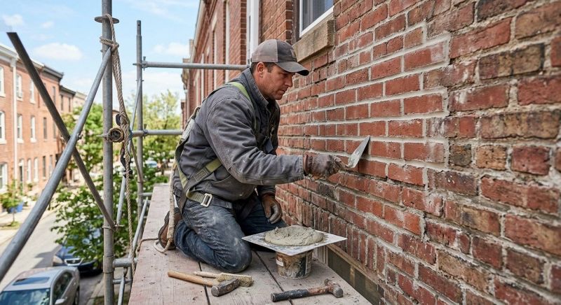 Brick Tuckpointing Service