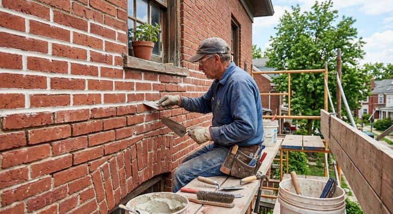 Brick Tuckpointing Service